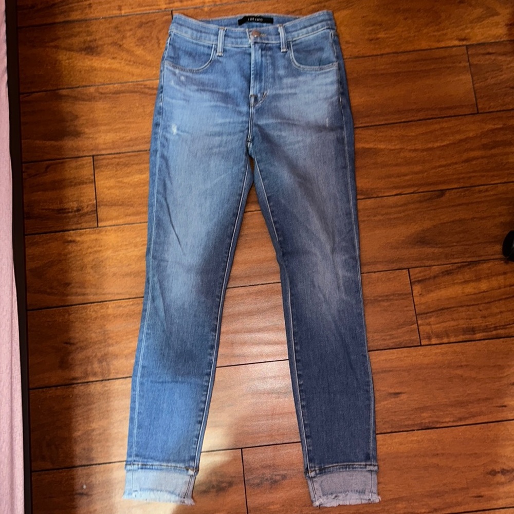 J Brand Alana Cropped High Rise Skinny